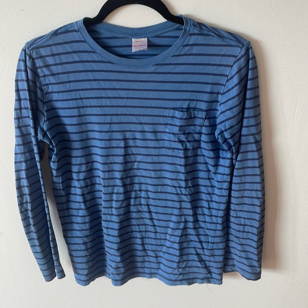 High quality Hanna Anderson striped cotton children’s shirt size 12 years